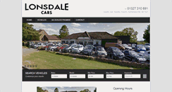 Desktop Screenshot of lonsdalecars.co.uk